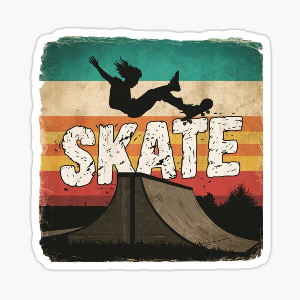 Artikel-Vorschau von ModernTrendy Vintage Skate Skateboard Skateboard, designt und verkauft von SOUFIANE1991.