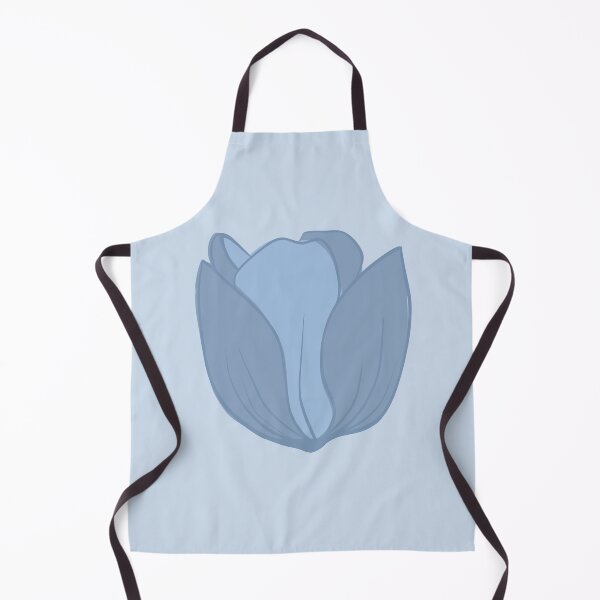 Item preview, Azure Mist Tulip Bloom | Powder Blue Botanical Elegance designed and sold by Olitvia.