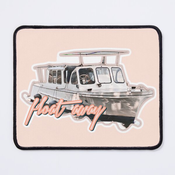 Item preview, Float Away – Minimalist boat design with calm aesthetics designed and sold by Vision Illustrated.