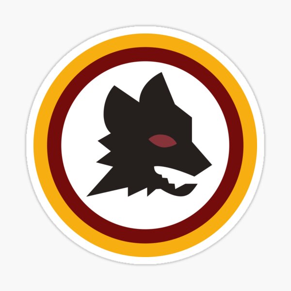 AS Roma Lupo Sticker
