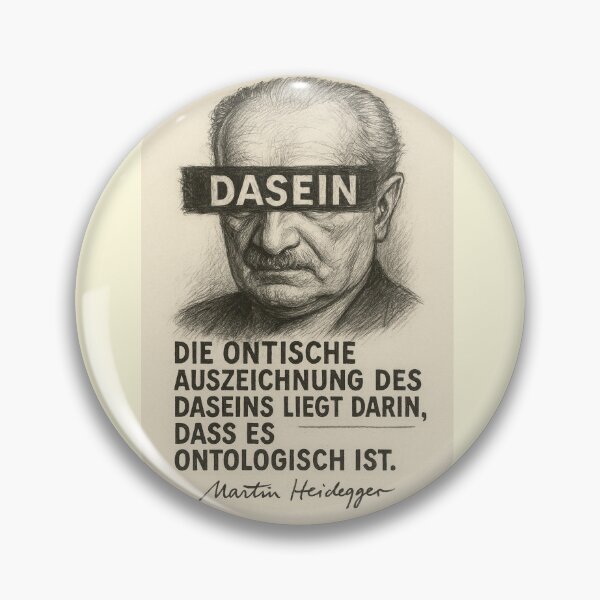 Artikelvorschau, Heideggers Dasein entworfen und verkauft von Metaphysischer Tinnitus.