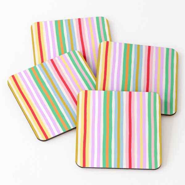 Item preview, Bug Parade Stripes – Light Colorway designed and sold by marialindemann.