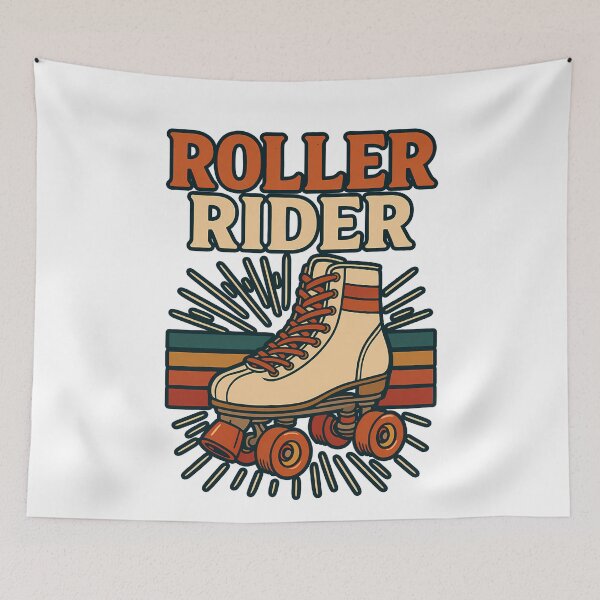 Item preview, Roller Rider Retro Vintage Roller Skating designed and sold by k3rstman1.