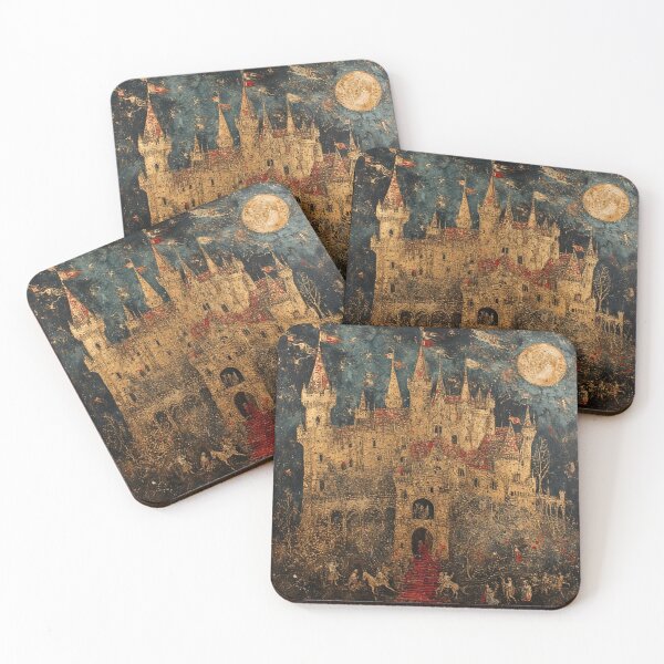 Item preview, Medieval Castle Art designed and sold by TheDarkWardrobe.