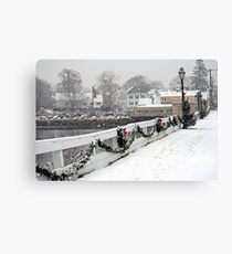 Christmas in Kennebunkport, ME Canvas Print