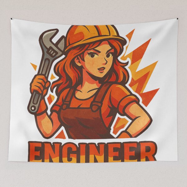 Item preview, Skilled Engineer Brilliant Mind designed and sold by JonelleTshirts.
