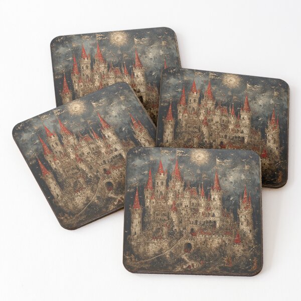 Item preview, Medieval Castle Art designed and sold by TheDarkWardrobe.