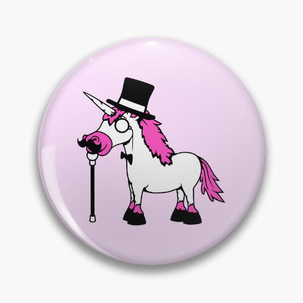 Item preview, Unicorn Sir Mr. Gentleman Top Hat Monocle Glasses rich designed and sold by shirt-o-mat.