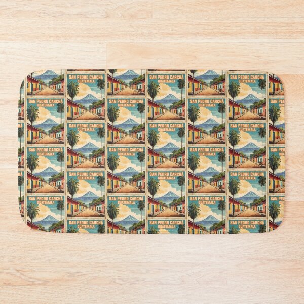 Item preview, San Pedro Carcha Guatemala Vintage Poster Tourism  designed and sold by TravelersGems.