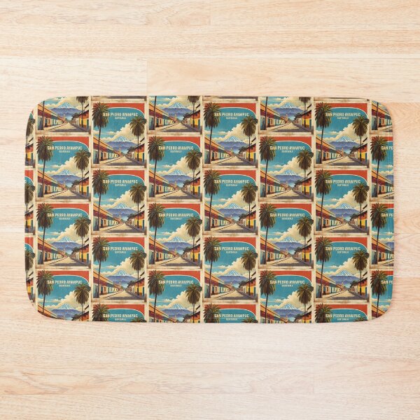 Item preview, San Pedro Ayampuc Guatemala Vintage Poster Tourism  designed and sold by TravelersGems.