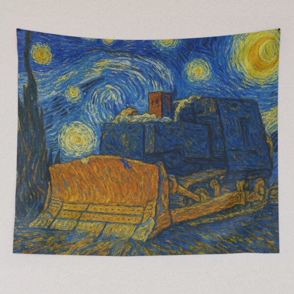 Item preview, Killdozer: Starry Night designed and sold by muskitt.