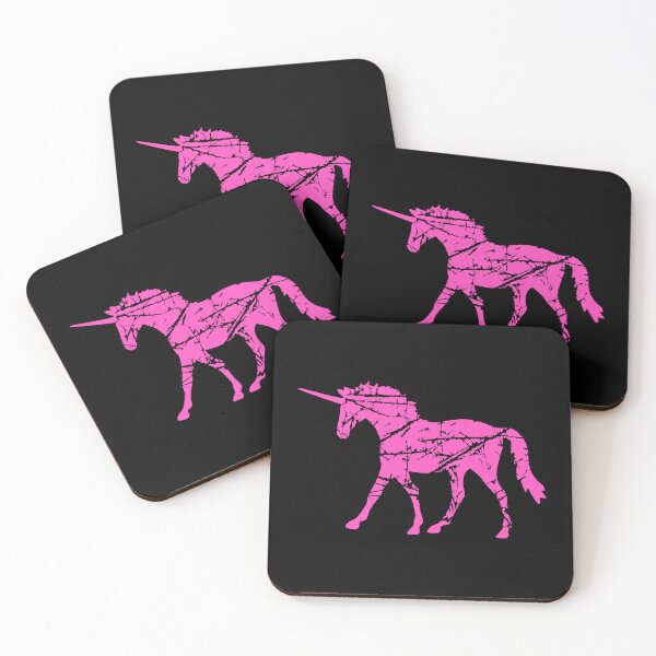 Item preview, Unicorn Used Look Pattern Scratches Vintage Style Cool designed and sold by shirt-o-mat.