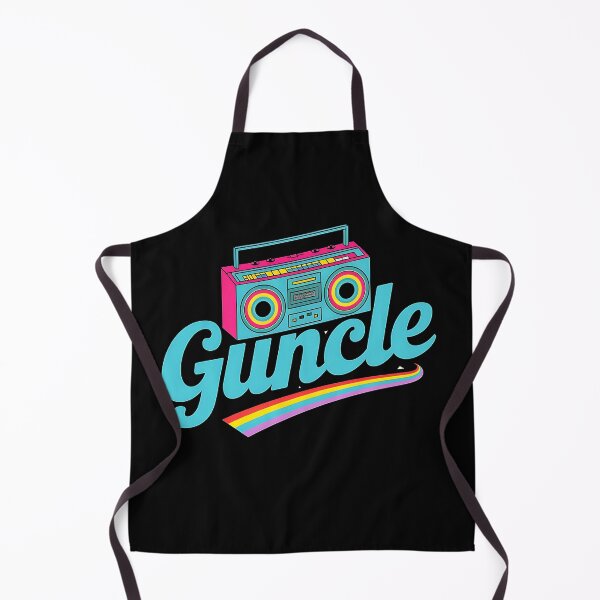 Item preview, Retro Guncle Design with Boombox and Rainbow designed and sold by Bliss Find And Design.