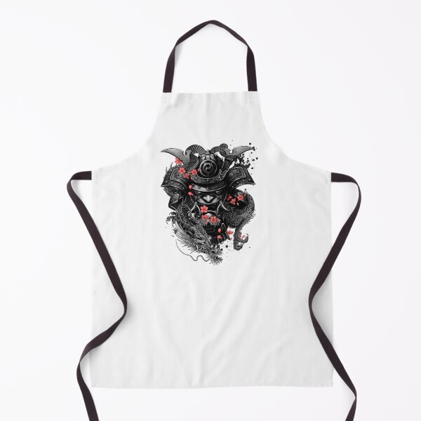 Item preview, Samurai dragon tattoo art designed and sold by Estalon.