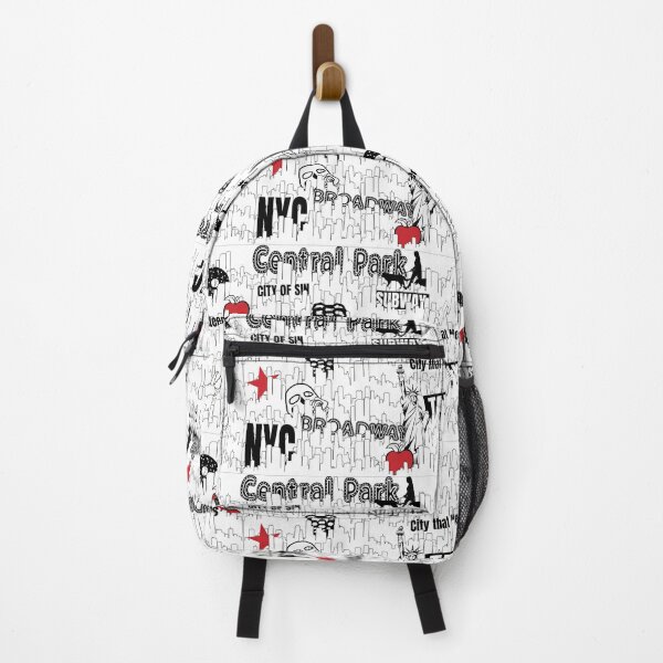 Item preview, Pattern - NYC New York City Big Apple Black and White designed and sold by Navigation Art & Design.