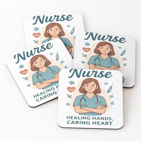 Item preview, Nurse – Healing Hands, Caring Heart (For Women) designed and sold by Art by Shurooq.