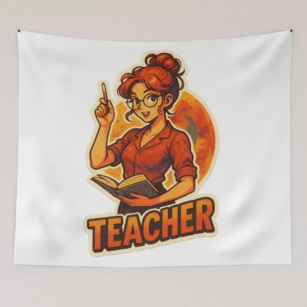 Item preview, Inspiring Teacher Brilliant Mind designed and sold by JonelleTshirts.