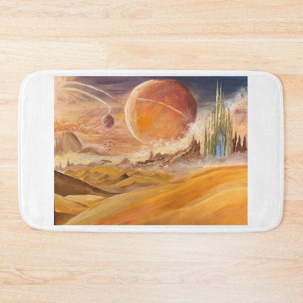 Item preview, Otherworldly Desert Acrylic Painting designed and sold by Aroeldesigns.