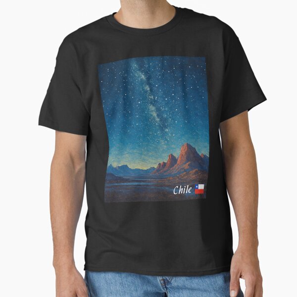 Item preview, Atacama Desert Starry Night - Chile Travel Poster  designed and sold by Tienda-Vane.