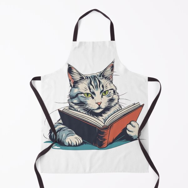 Item preview, Bookworm Cat - Reading Kitty T-Shirt designed and sold by Brain shot.