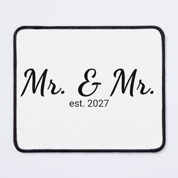 Item preview, Mr. & Mr. Est 2027 designed and sold by JettieDesignCo.