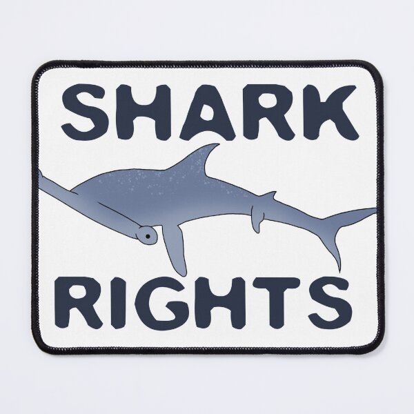 Item preview, Shark Rights Hammerhead designed and sold by ZGarbageTurtle.