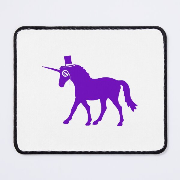 Item preview, Unicorn Sir Mr. Gentleman Top Hat Monocle Glasses rich designed and sold by shirt-o-mat.