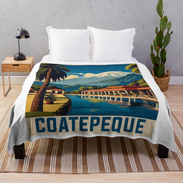 Item preview, Coatepeque Guatemala Vintage Poster Tourism designed and sold by TravelersGems.