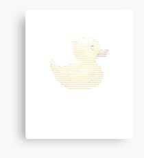 ASCII Rubber Ducky Canvas Print