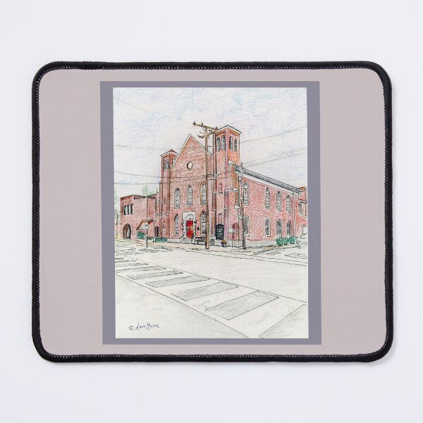 Item preview, Shiloh Baptist Church (Old Site) - watercolor and pen designed and sold by Annie Mason Art.