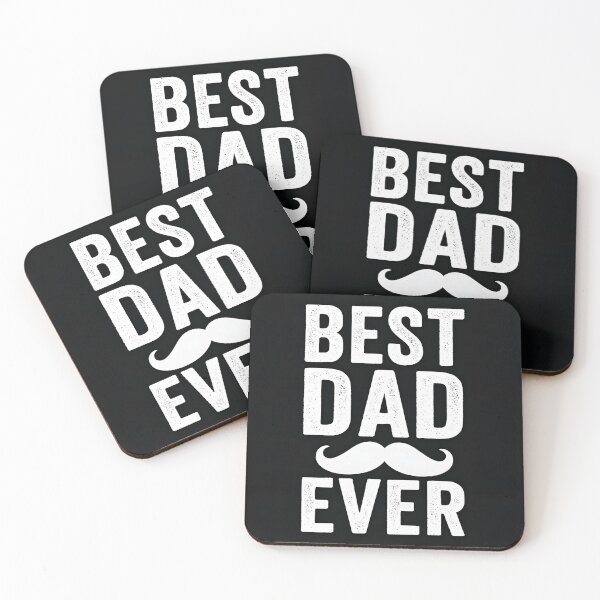 Item preview, Best Dad Ever Quote – Minimal Vintage Typography Gift for Father's Day designed and sold by Amr Siam.