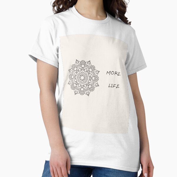 Item preview, Mandala life flower - Aesthetic minimal design  designed and sold by Status Barbershop Merch .