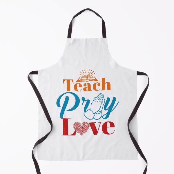 Item preview, Teach Pray Love Christian Catholic Teacher designed and sold by jaygo.