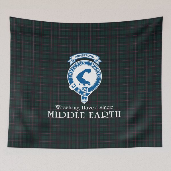 Item preview, Scotland - Clan Family Armstrong Havoc Middle Earth designed and sold by Navigation Art & Design.