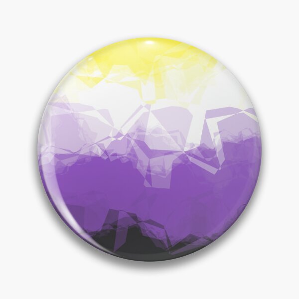 Item preview, Funky Eclectic Quirky Groovy Crystalline Abstract Nonbinary Pride Flag designed and sold by Chaos Queery.