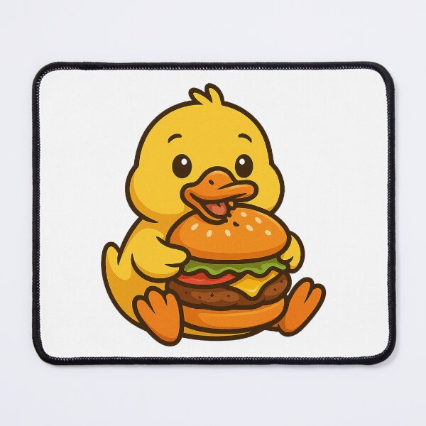 Item preview, Duck Eating a Giant Hamburger designed and sold by k3rstman1.