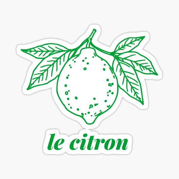 Item preview, Le citron designed and sold by ByFudeTee.