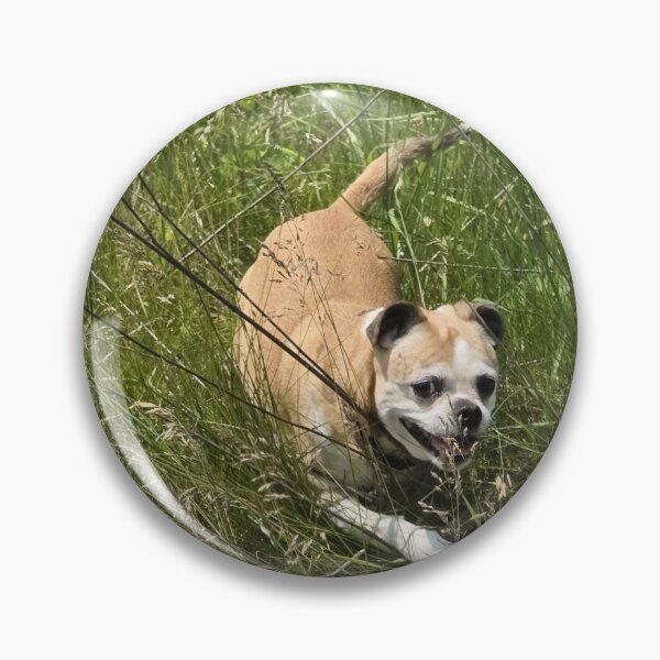 Item preview, Bumble Running Through Tall Grass designed and sold by CassiferLynnArt.