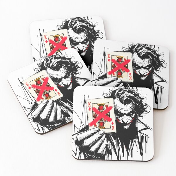 Item preview, No Kings - Joker Protest Art, Abstract Design, Bold Minimalist Print designed and sold by H Jonas.
