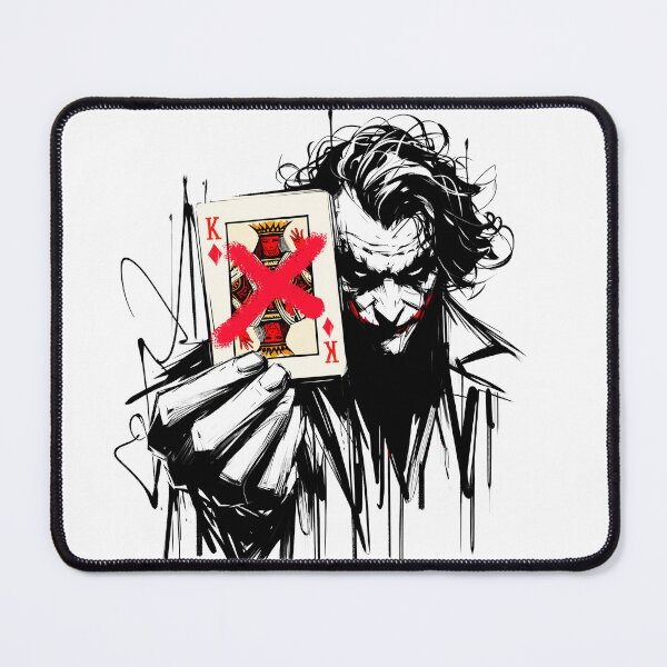Item preview, No Kings - Joker Protest Art, Abstract Design, Bold Minimalist Print designed and sold by H Jonas.