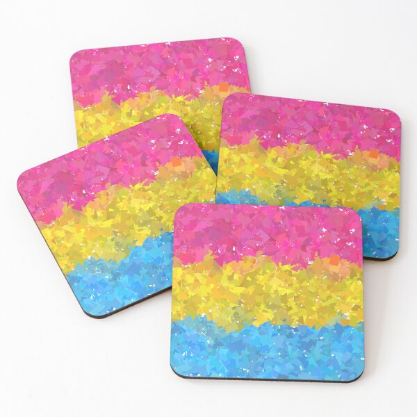 Item preview, Trippy Psychedelic Abstract Pansexual Pride Flag designed and sold by Chaos Queery.