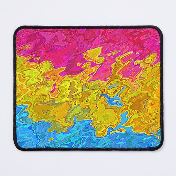 Item preview, Trippy Psychedelic Abstract Pansexual Pride Flag designed and sold by Chaos Queery.