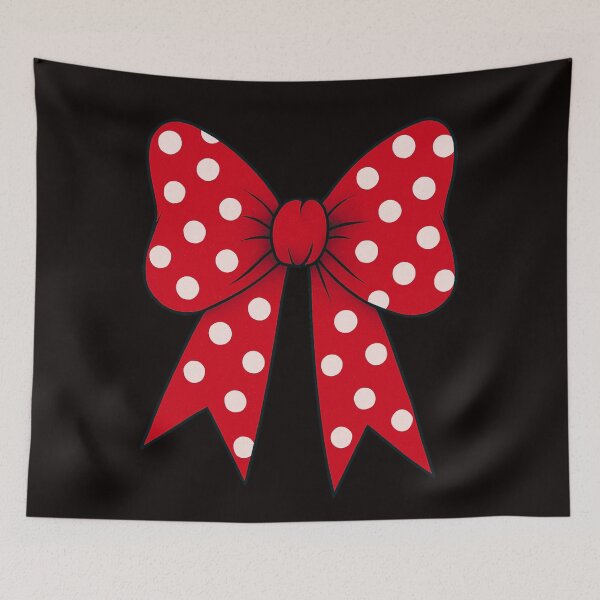 Item preview, Polka dots bow design designed and sold by PennyPixel.