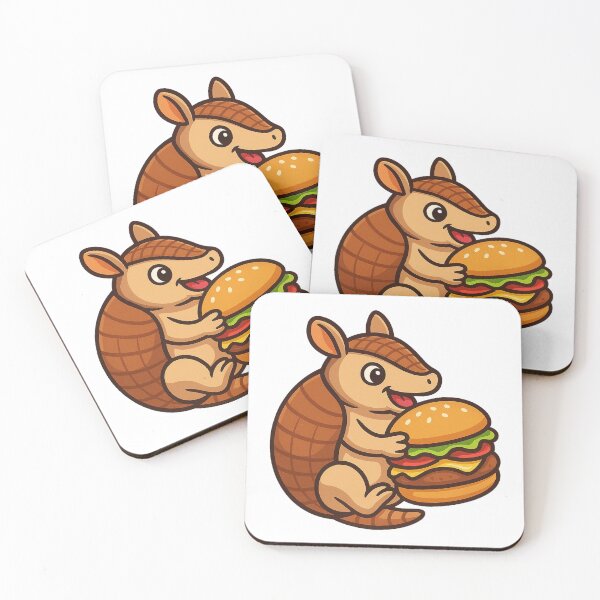 Item preview, Armadillo Eating Giant Hamburger designed and sold by k3rstman1.