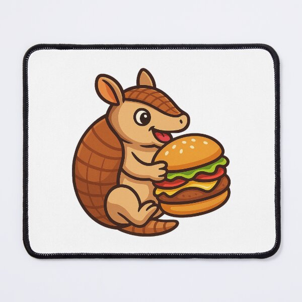 Item preview, Armadillo Eating Giant Hamburger designed and sold by k3rstman1.