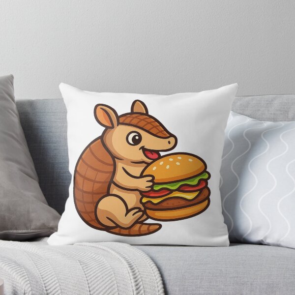 Item preview, Armadillo Eating Giant Hamburger designed and sold by k3rstman1.