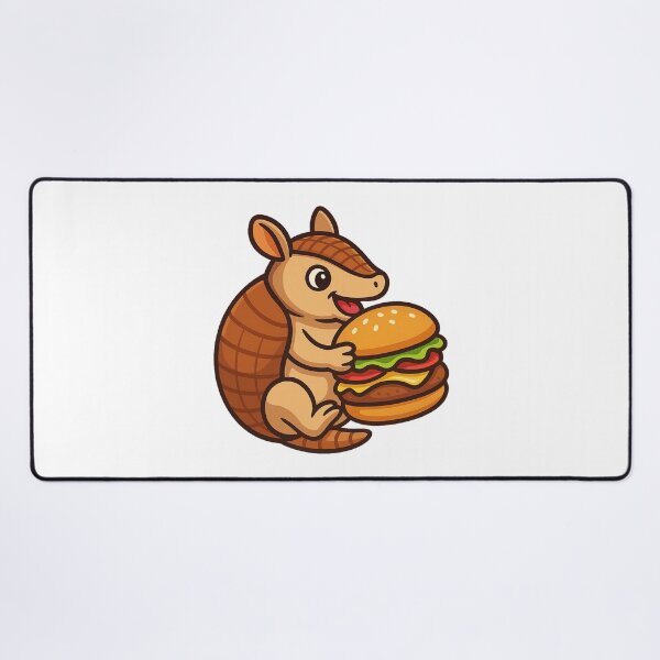 Item preview, Armadillo Eating Giant Hamburger designed and sold by k3rstman1.
