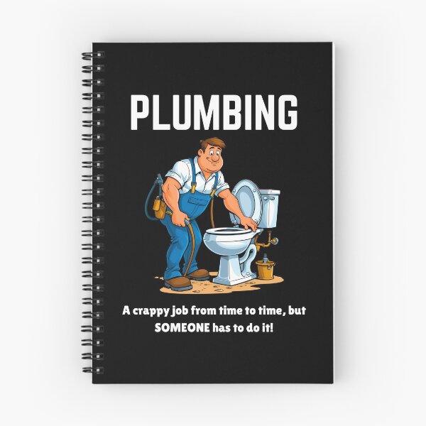 Item preview, Funny Plumber Cartoon – “Plumbing… A Crappy Job But Someone Has To Do It!” designed and sold by Fredster1966.