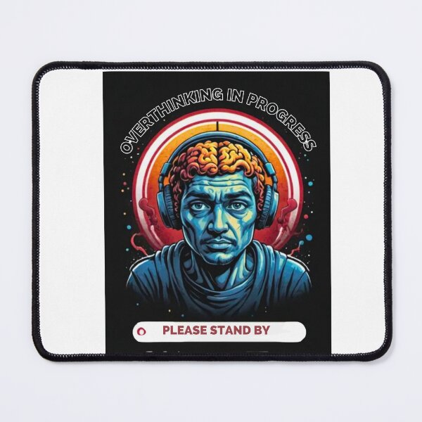 Item preview, Overthinking Stare designed and sold by Daily Grind Gear.