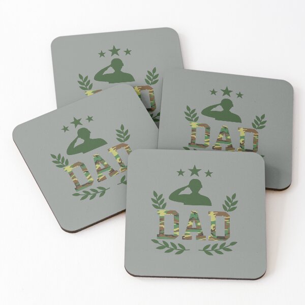 Item preview, Camo Dad Military Salute – Hero Father Tribute Design designed and sold by Right-UR.